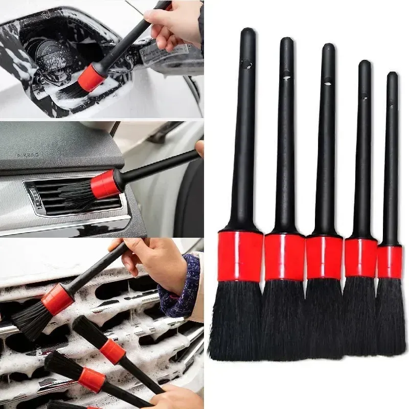 Ensemble de brosses de détail pour intérieur automobile