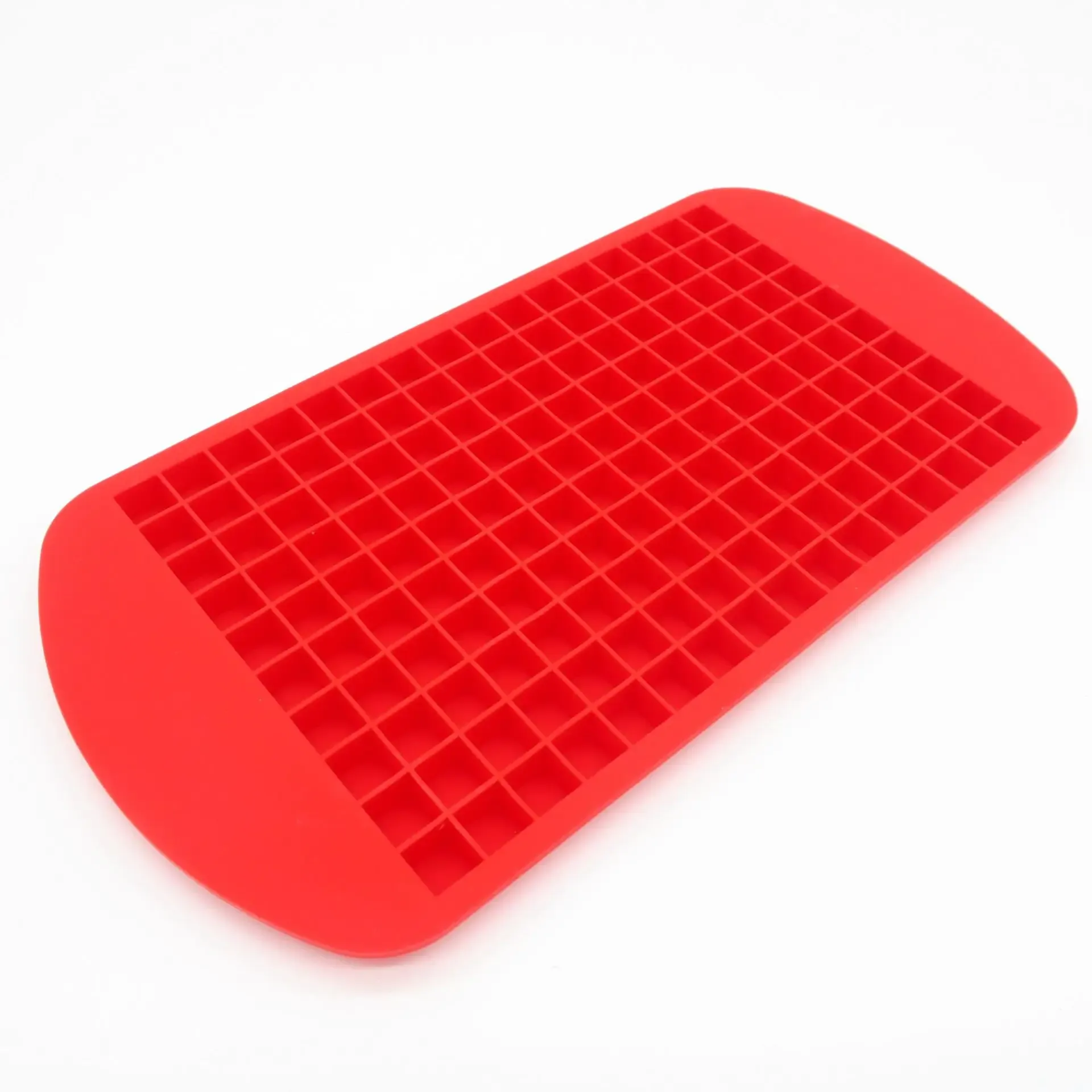 Bac à glaçons en silicone flexible, 160 grilles, mini plateau carré pour machine à glaçons 12