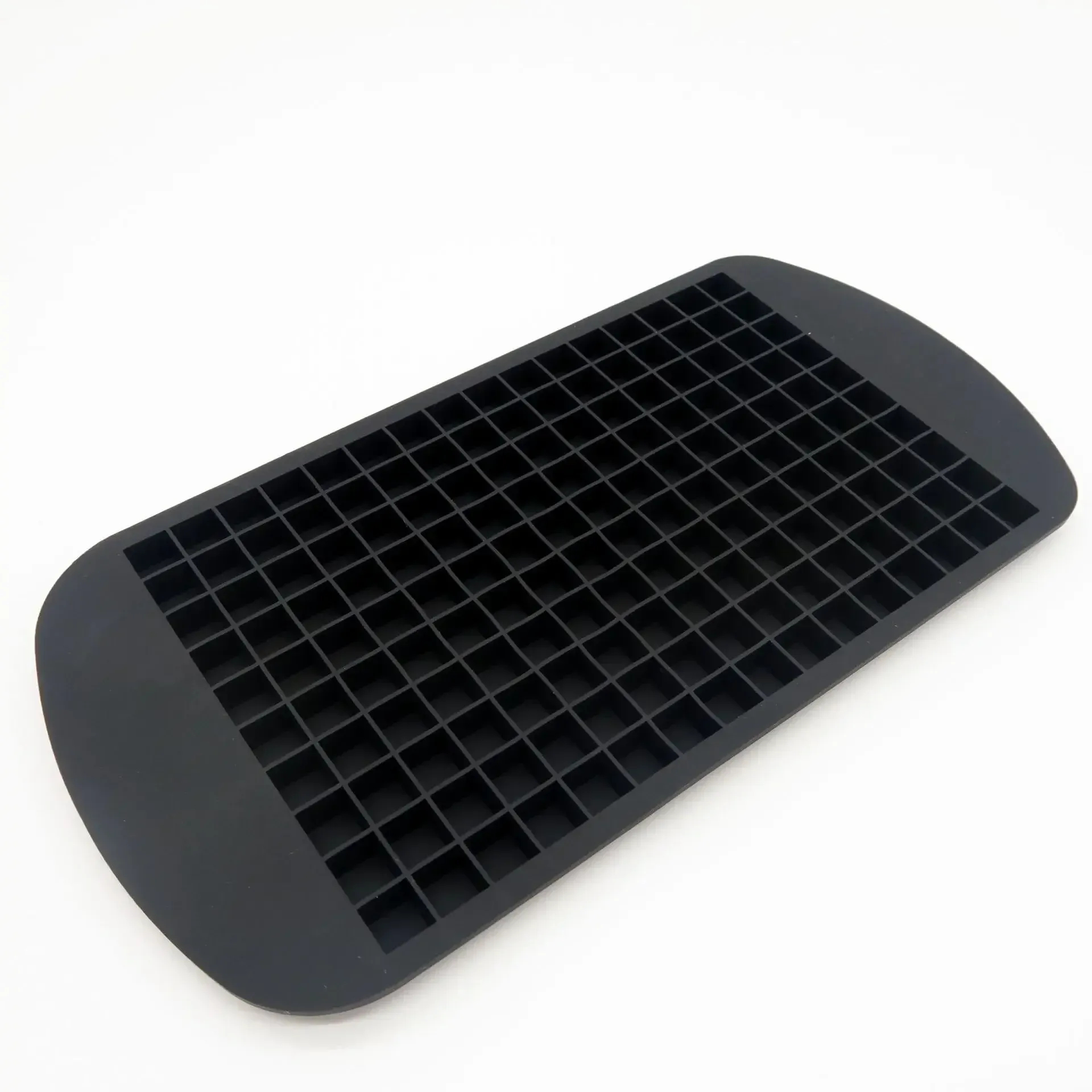 Bac à glaçons en silicone flexible, 160 grilles, mini plateau carré pour machine à glaçons 11