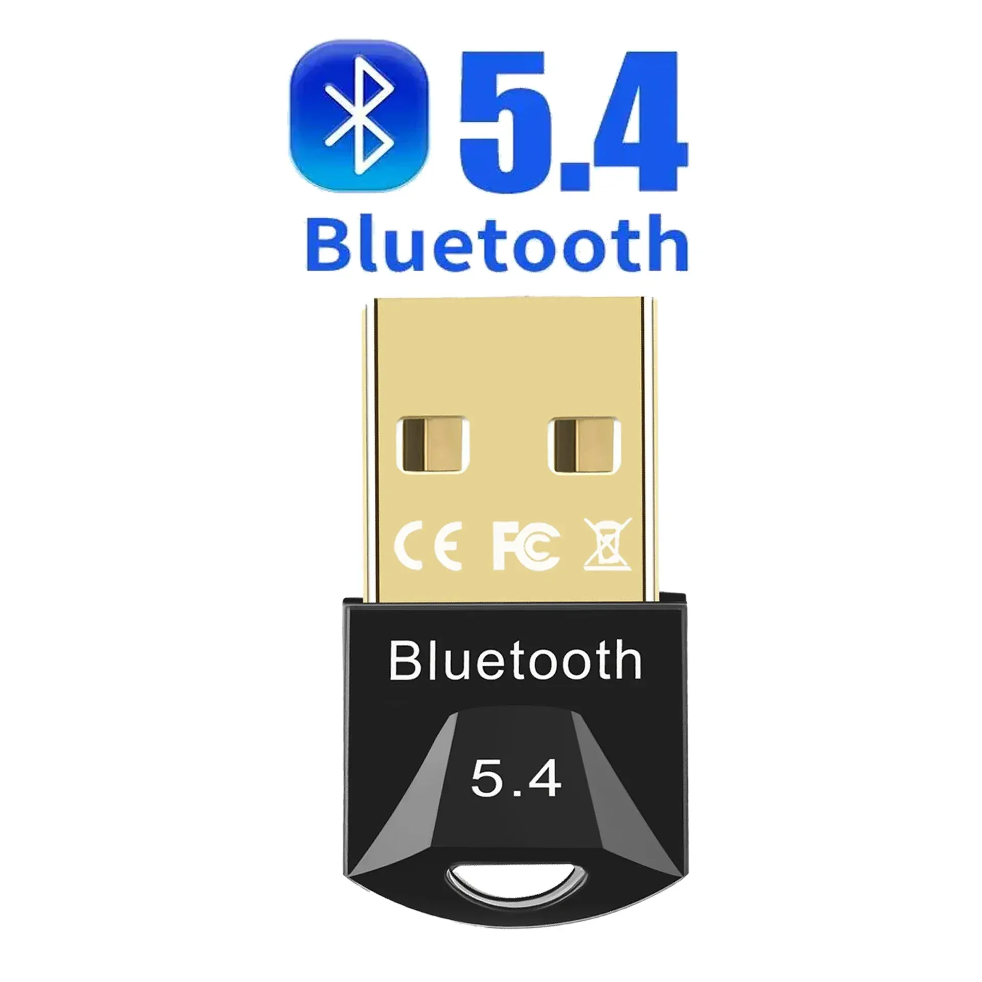 Adaptateur USB Bluetooth pour PC, récepteur dongle Bluetooth 5.4/5.3/5.1/5.0 pour haut-parleur, souris, clavier et émetteur audio musical 10