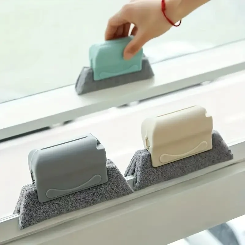 Brosse de nettoyage pour fentes de fenêtre, résultat final