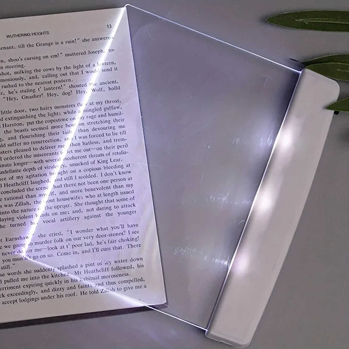 Lampe de lecture LED à vision nocturne, finitions