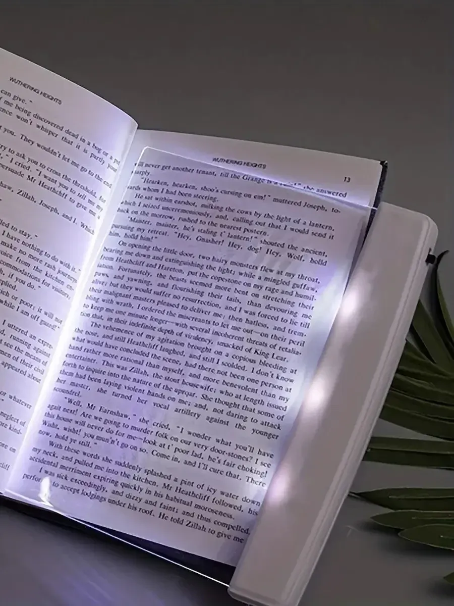 Lampe de lecture LED à écran plat, protection des yeux et vision nocturne, idéale pour les étudiants 8