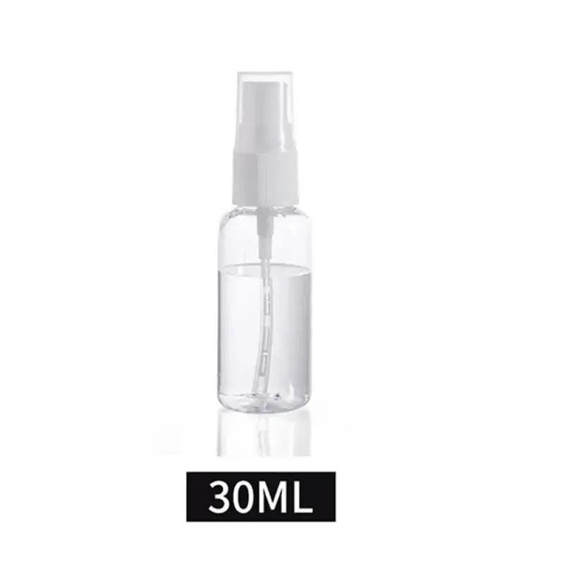 Bouteille de pulvérisation portable en plastique transparent, lot de 3 (30 ml, 50 ml, 100 ml), pour plantes 8