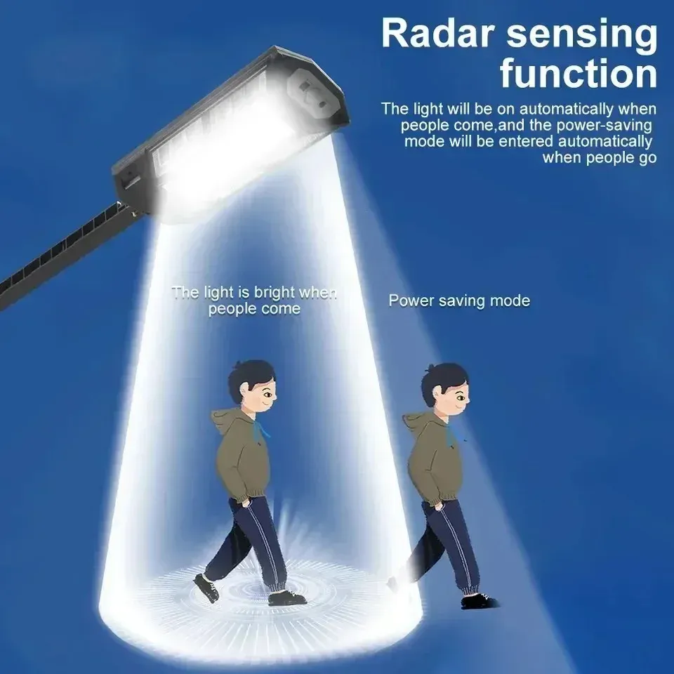 Lampe solaire pour façade