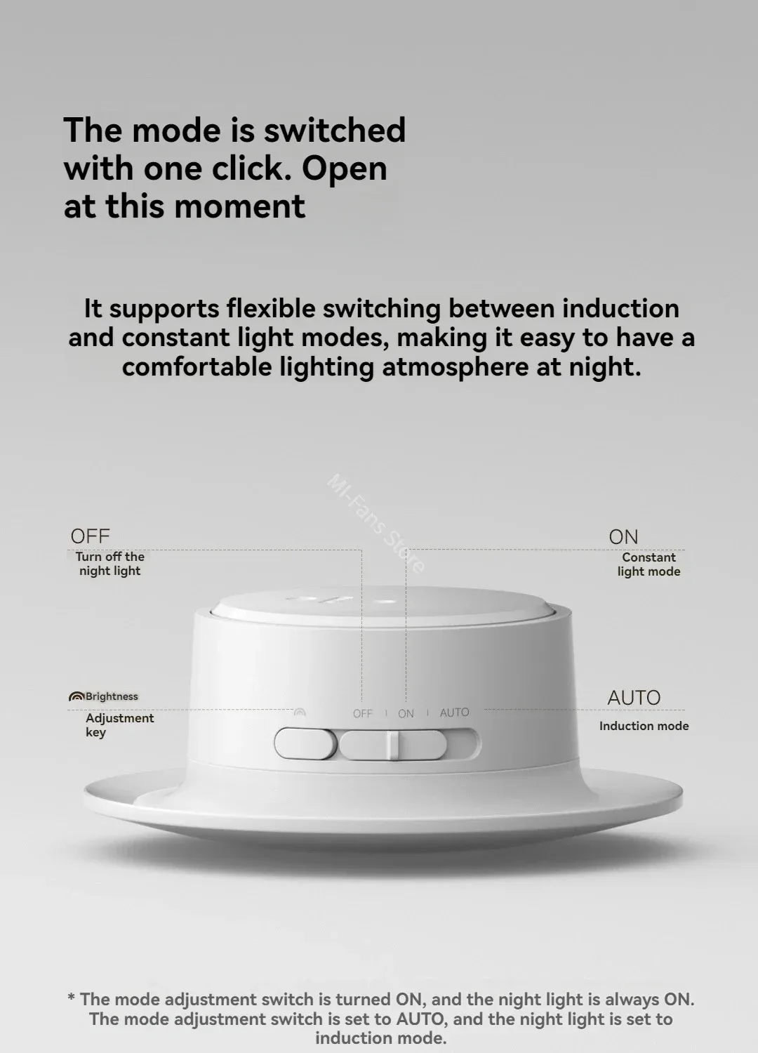 Veilleuse Xiaomi ATA JIA 3 - intérieur