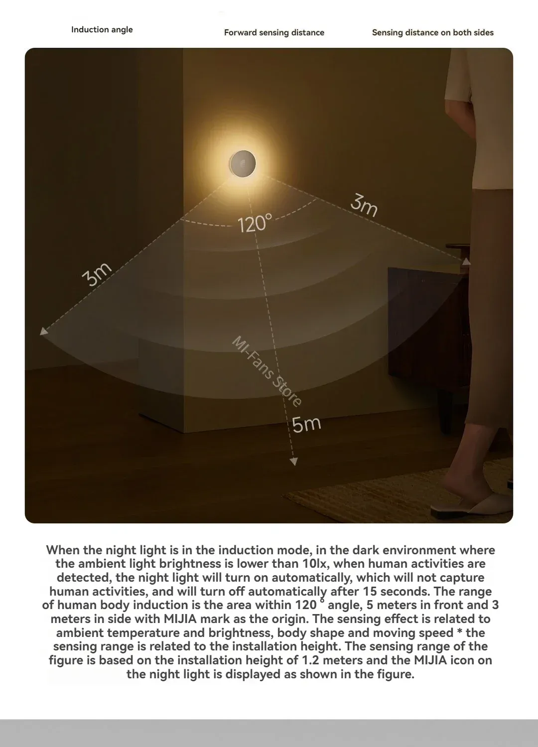 Veilleuse Xiaomi ATA JIA 3 - lumière