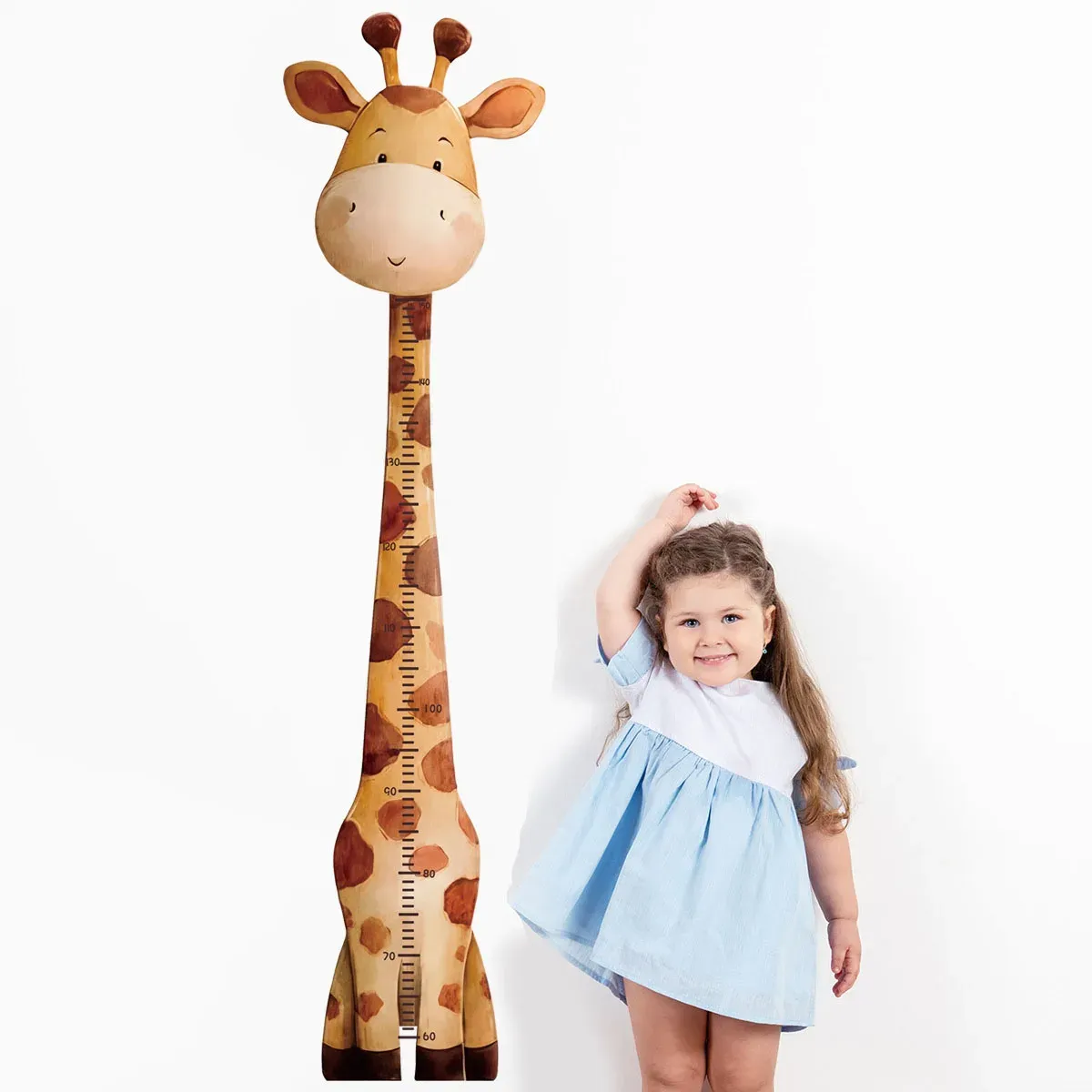 Autocollants muraux animaux de la forêt pour chambre d'enfant, en vinyle, éléphant et lion 14