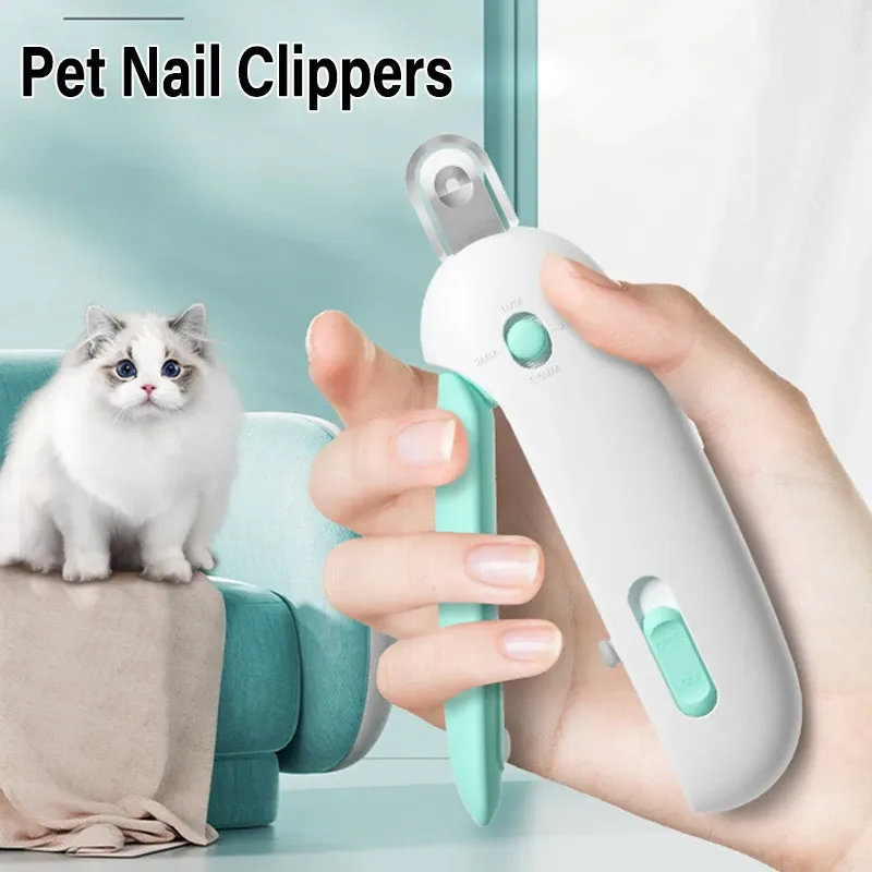Coupe-ongles professionnel pour animaux de compagnie à ouverture réglable, pour chats et chiens - Image 1