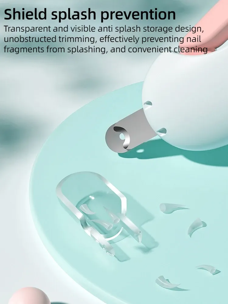 Protection anti-éclaboussures du coupe-ongles