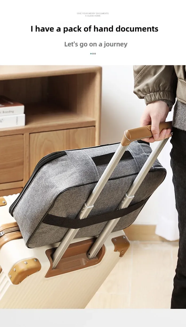 Sac de rangement sous un autre angle