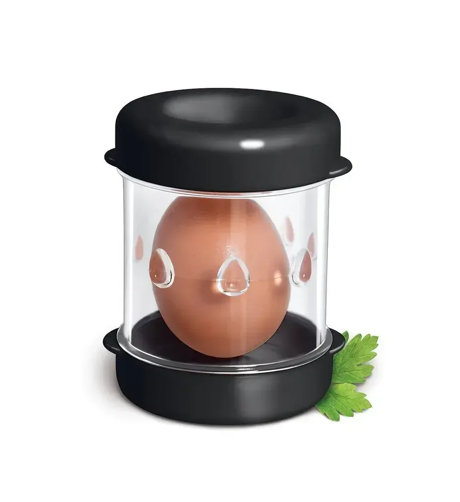 Décortiqueur d'œufs automatique à manivelle, 1 pièce, nouvelle machine à éplucher les coquilles pour usage domestique, outil d'ouverture d'œufs compact et entièrement automatique 7