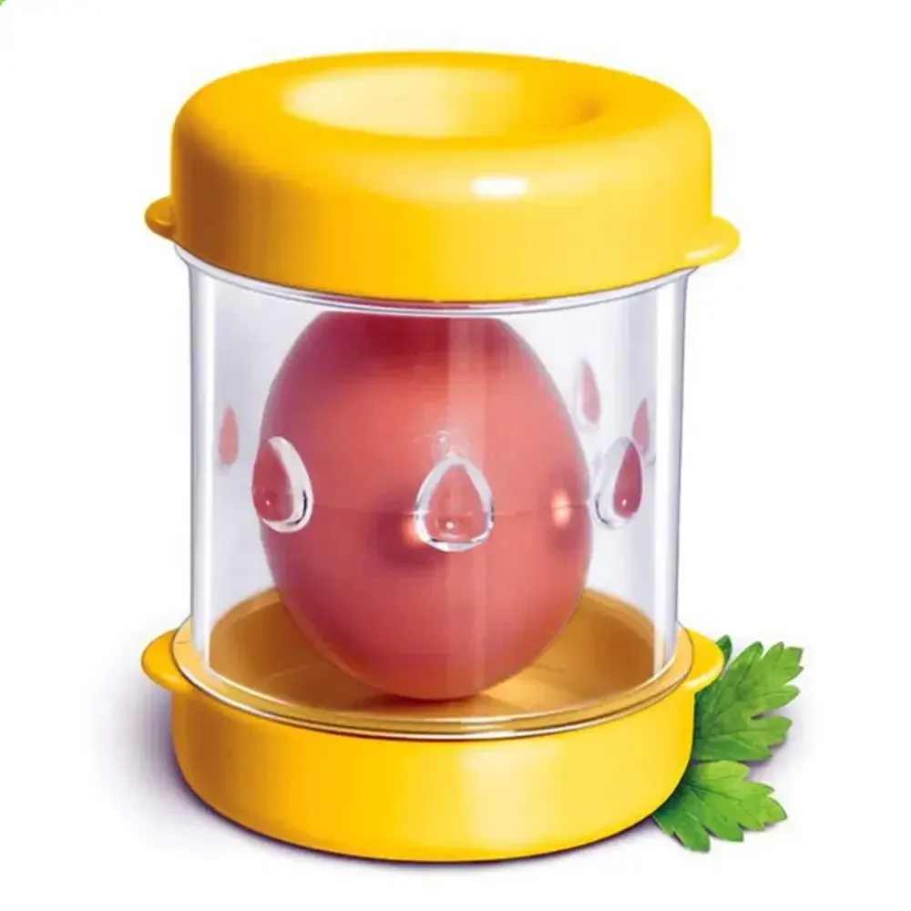 Décortiqueur d'œufs automatique à manivelle, 1 pièce, nouvelle machine à éplucher les coquilles pour usage domestique, outil d'ouverture d'œufs compact et entièrement automatique 8