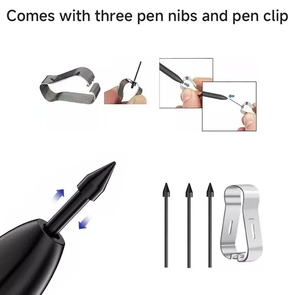 Stylet avec rejet de paume pour Samsung Galaxy Tab S9, S9+, S8 Ultra, S8, S7 FE, S7 et S6 Lite 2