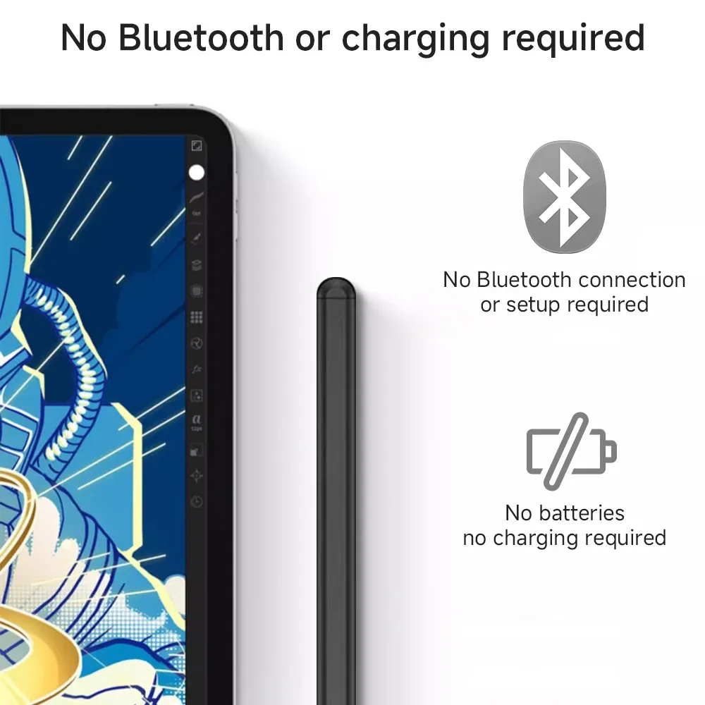 Stylet avec rejet de paume pour Samsung Galaxy Tab S9, S9+, S8 Ultra, S8, S7 FE, S7 et S6 Lite 5