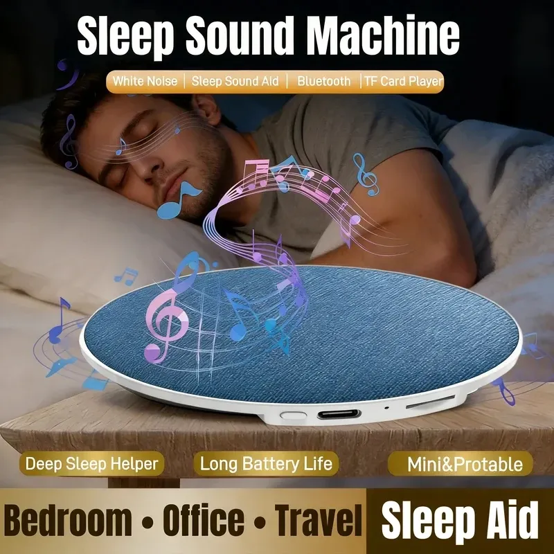 Haut-parleur Bluetooth à ultrasons pour favoriser le sommeil, son dynamique haute qualité, pour table de chevet 2