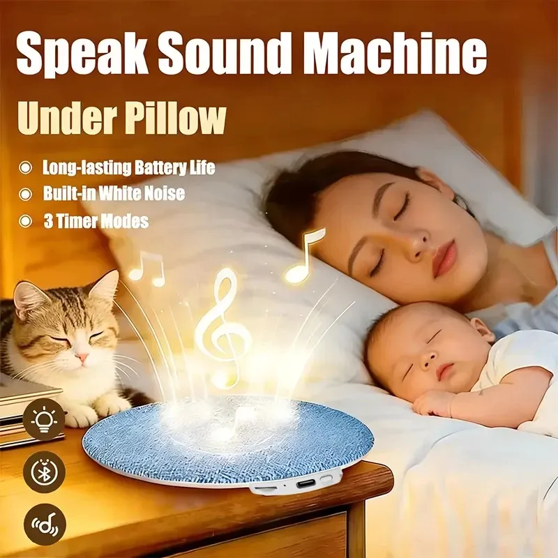 Haut-parleur Bluetooth à ultrasons pour favoriser le sommeil, son dynamique haute qualité, pour table de chevet 6