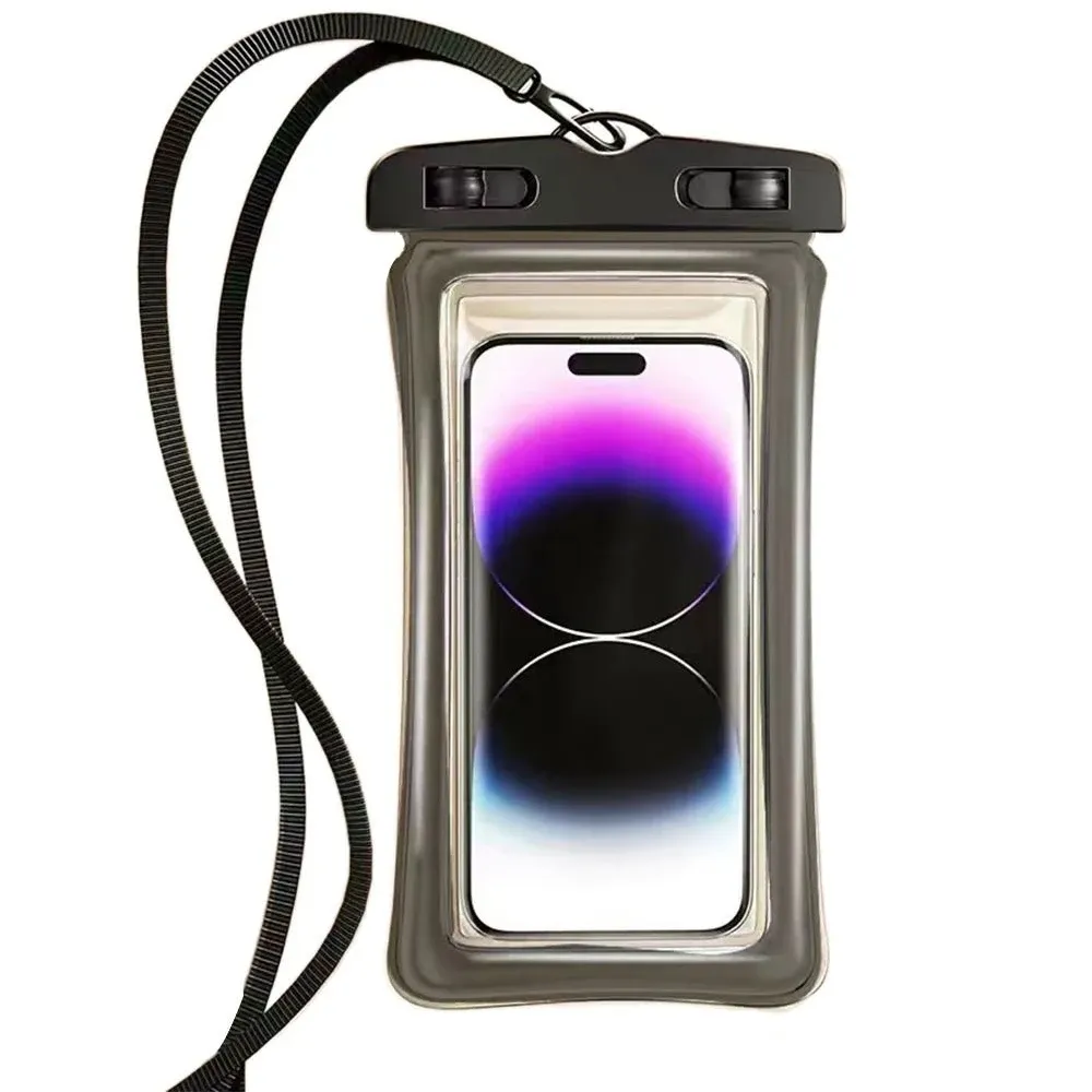 Pochette étanche flottante avec airbag pour téléphone, protection universelle compatible iPhone, OPPO et Redmi 7