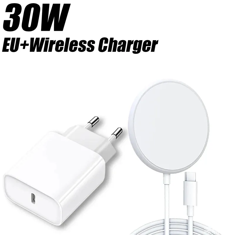 Chargeur rapide 30 W d'origine pour iPhone 11, 12, 13, 14, 15 et 16 (Pro, Pro Max, Plus), port USB-C 11