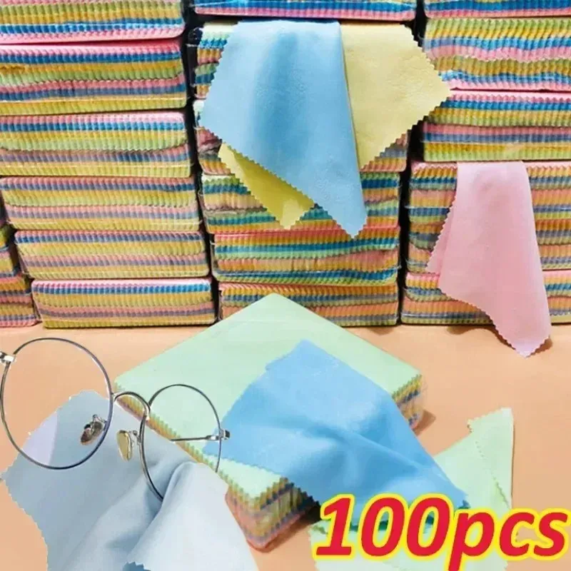 Chiffon de nettoyage en microfibre pour lunettes