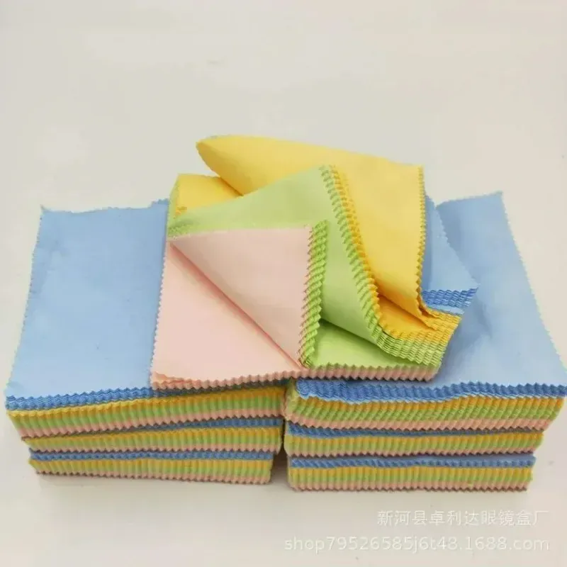 Chiffon microfibre en situation