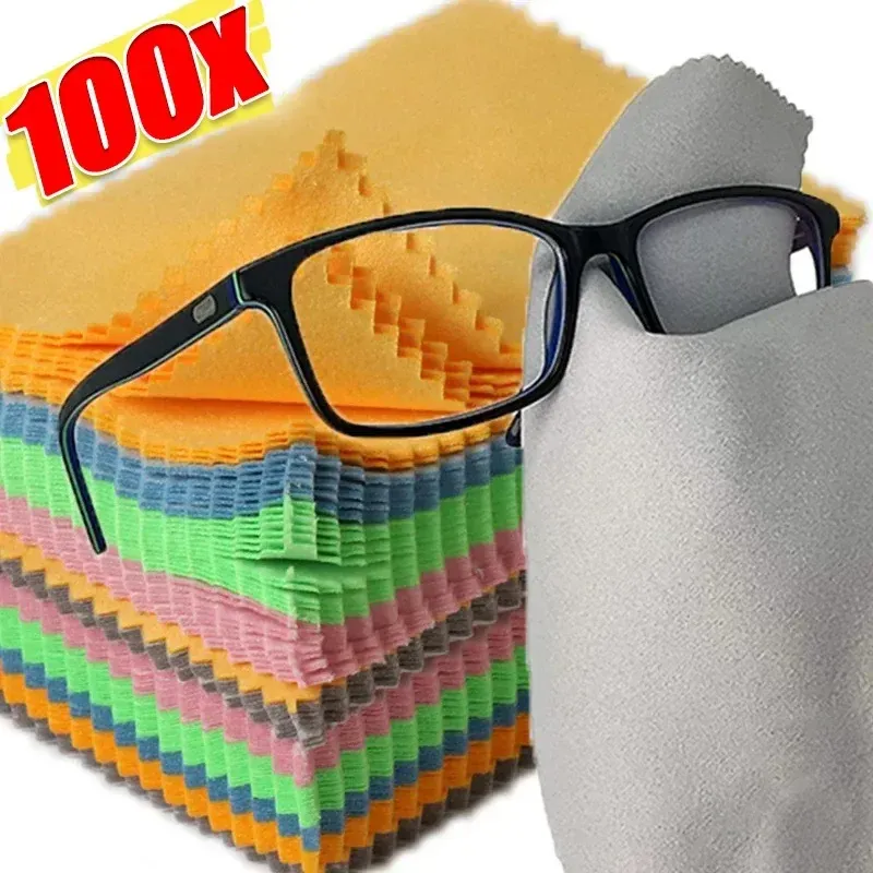 Chiffon microfibre en usage