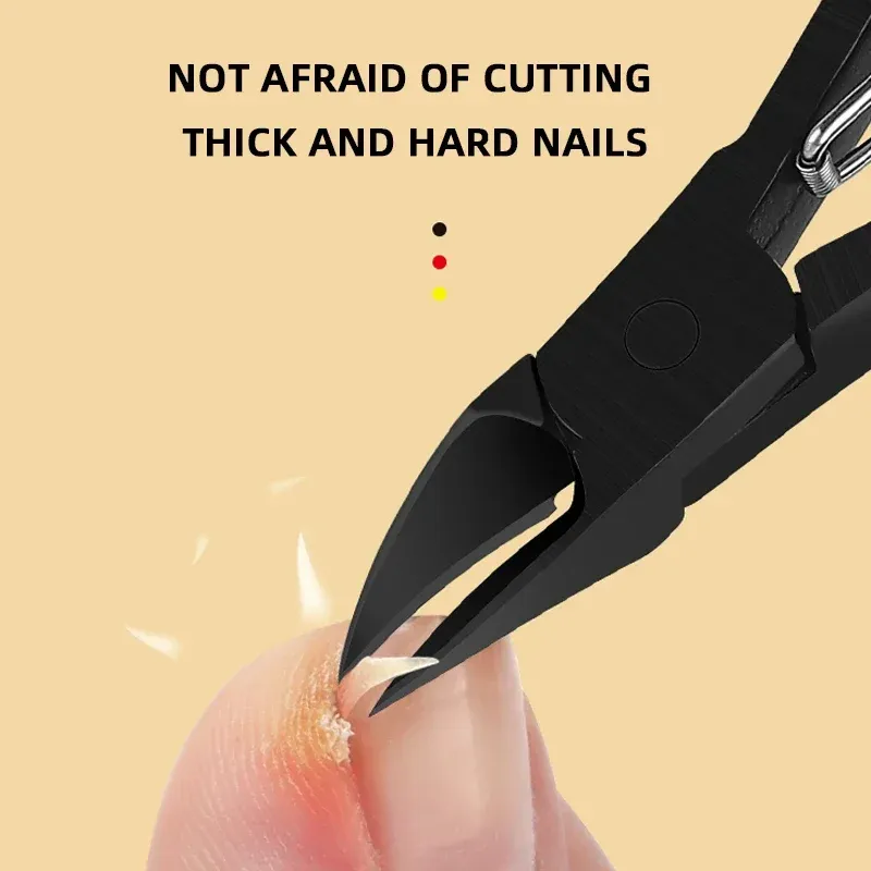 Coupe-ongles en acier inoxydable pour pédicure, ongles épais, correction des ongles incarnés, outil de manucure 2025 2