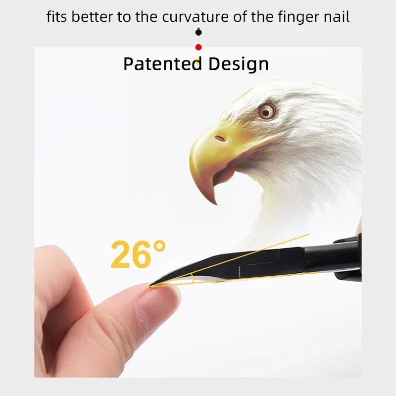 Coupe-ongles en acier inoxydable pour pédicure, ongles épais, correction des ongles incarnés, outil de manucure 2025 3