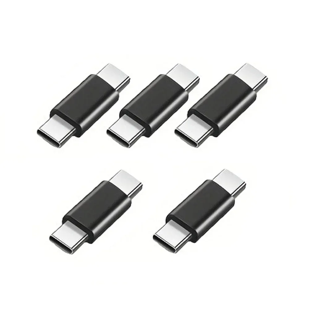 Adaptateur USB-C mâle vers mâle, coupleur d'extension USB Type-C compatible PD, 5 Gbps, pour Thunderbolt 4/3, MacBook Pro/Air et ordinateurs portables