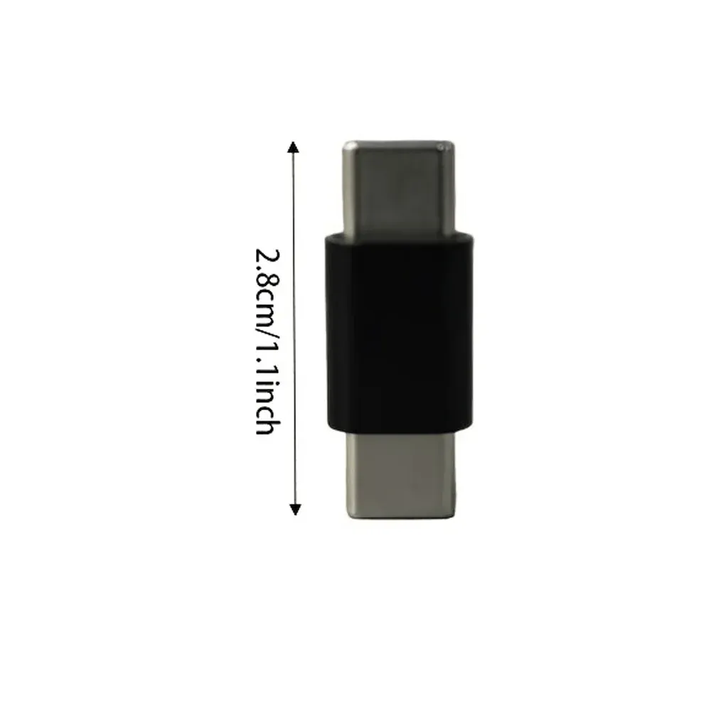 Adaptateur USB-C mâle vers mâle, vue d'ensemble
