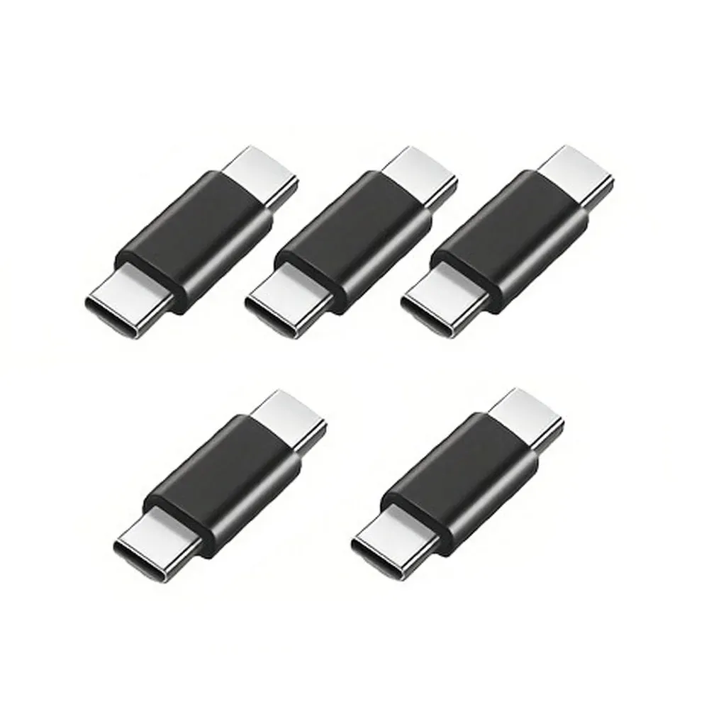 Adaptateur USB-C mâle vers mâle, coupleur d'extension USB Type-C compatible PD, 5 Gbps, pour Thunderbolt 4/3, MacBook Pro/Air et ordinateurs portables 7