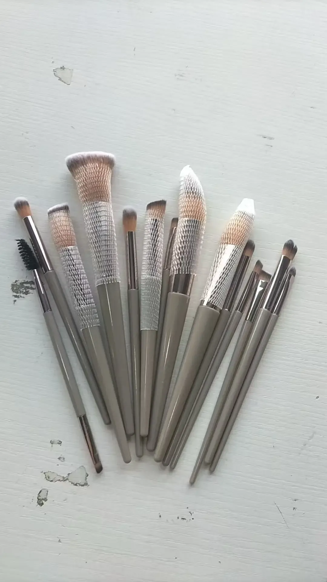 Ensemble de pinceaux de maquillage élégant