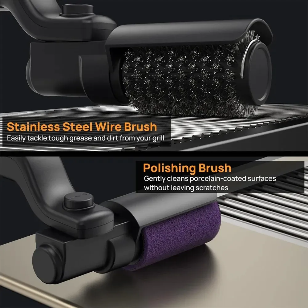 Brosse de nettoyage électrique pour barbecue, vue 12
