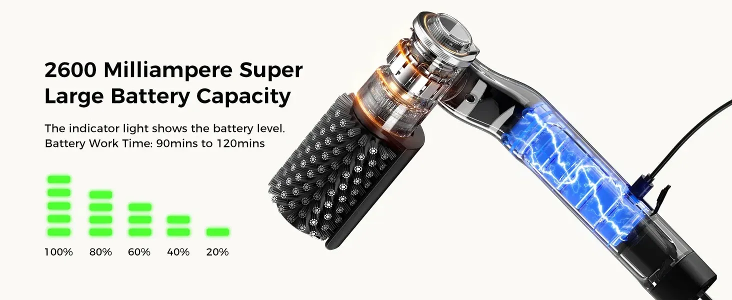 Brosse de nettoyage électrique pour barbecue, vue 9