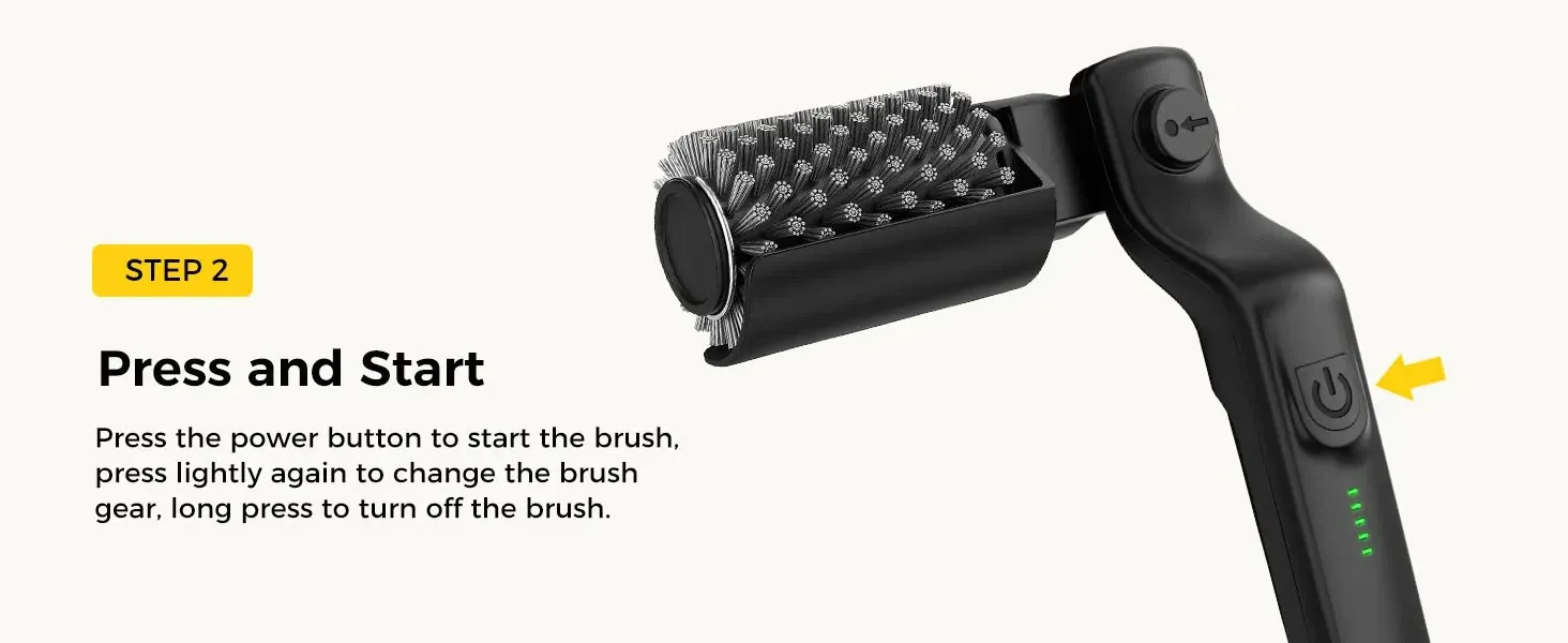 Brosse de nettoyage électrique pour barbecue, vue 5