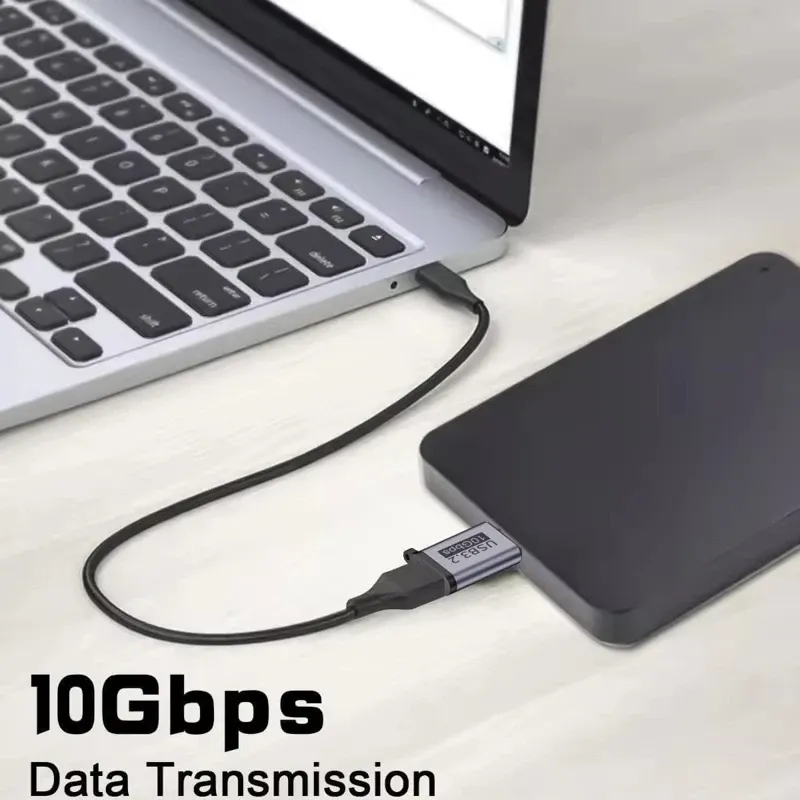 Adaptateur USB-C femelle vers micro-B USB 3.0, 10 Gbit/s 5
