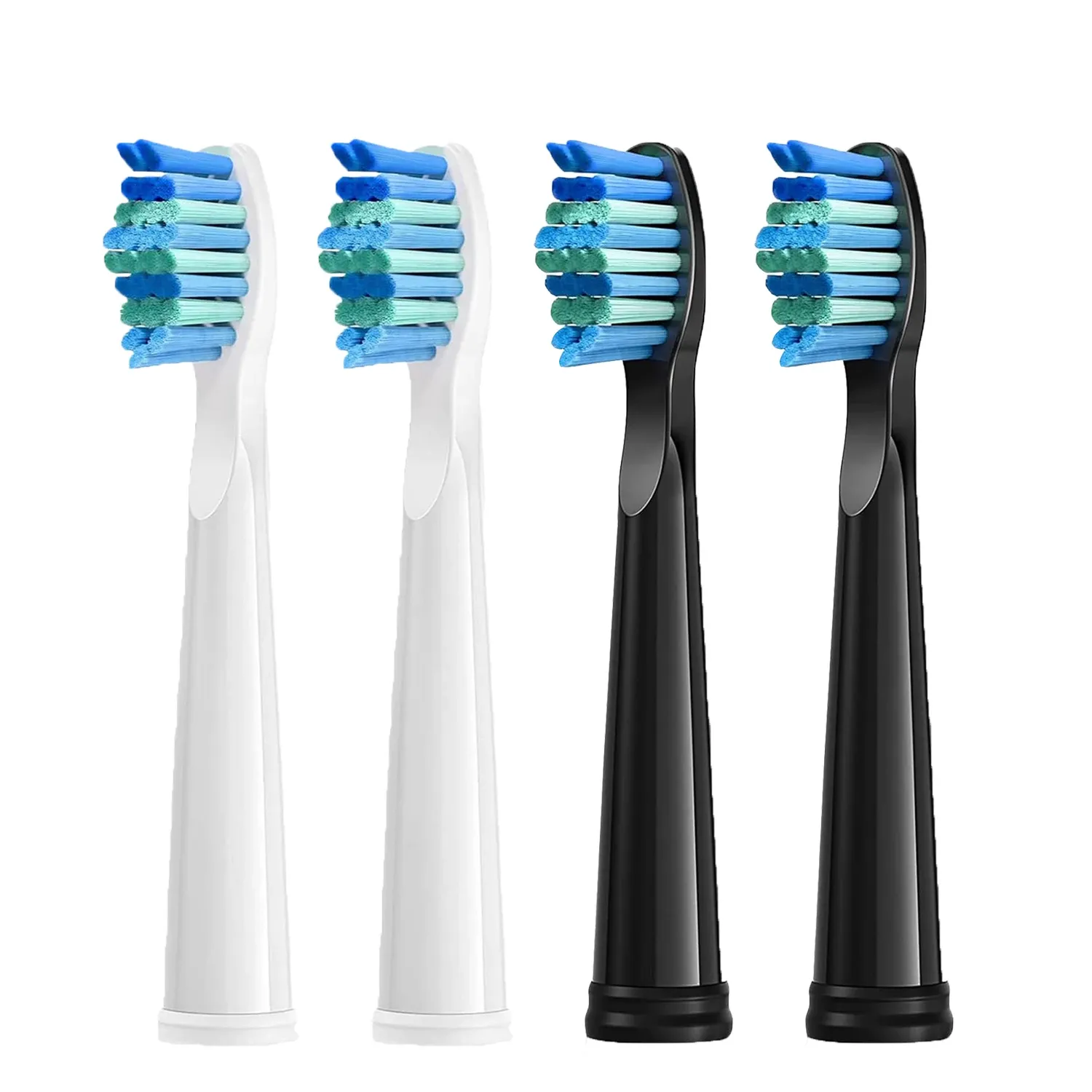 Têtes de brosse de rechange pour brosse à dents électrique SEAGO, lot de 4, 5, 10 ou 20 pièces, compatibles SG910, SG507, SG958, SG515, SG949, SG575 et SG551 16