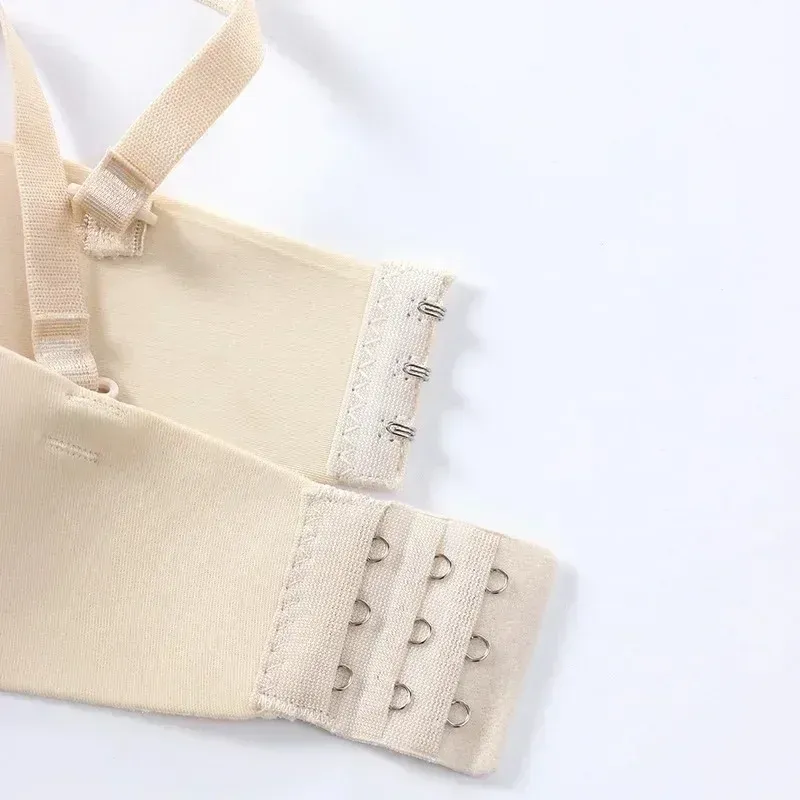 Soutien-gorge sans couture pour femme, push-up, sans armatures, respirant, coupe 3/4 4