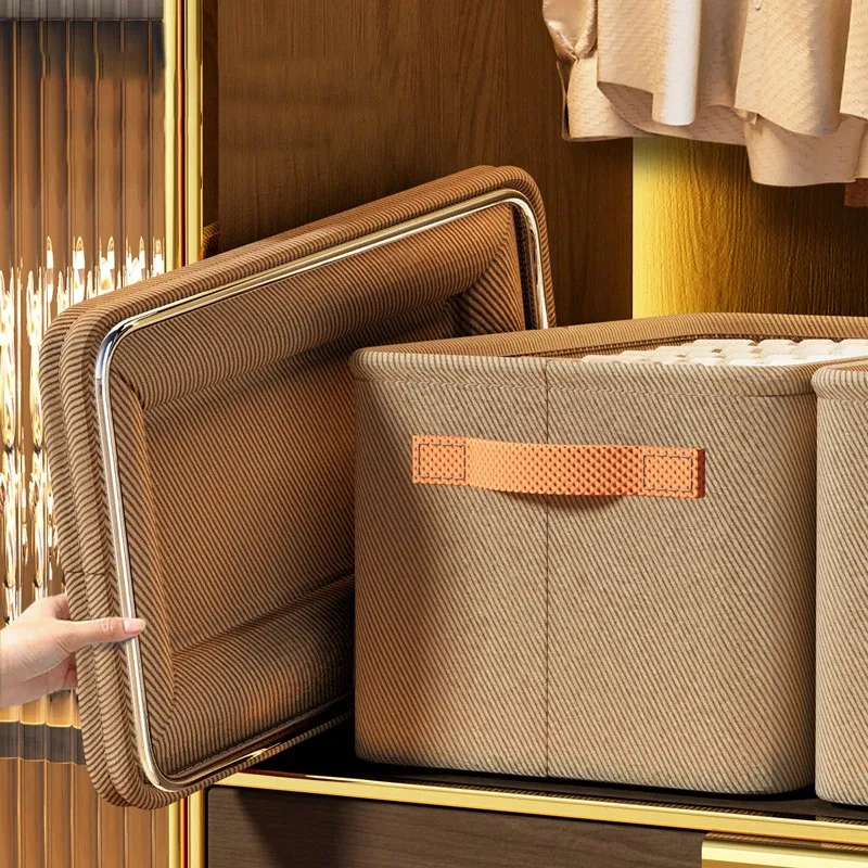 Organisateur de vêtements épais pour pantalons et pulls, tiroirs de rangement pour jeans, garde-robe 6