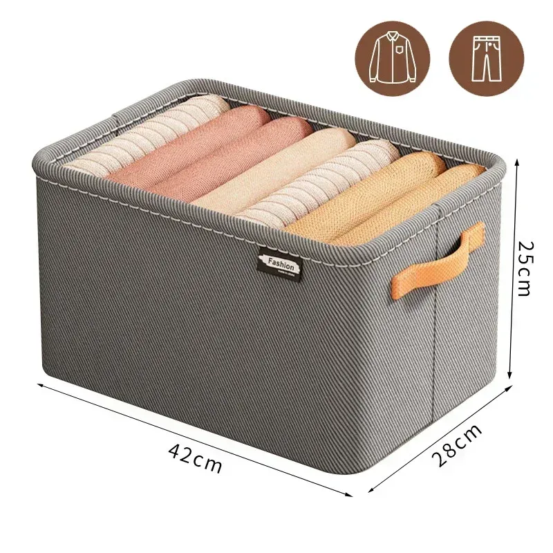Organisateur de vêtements épais pour pantalons et pulls, tiroirs de rangement pour jeans, garde-robe 10
