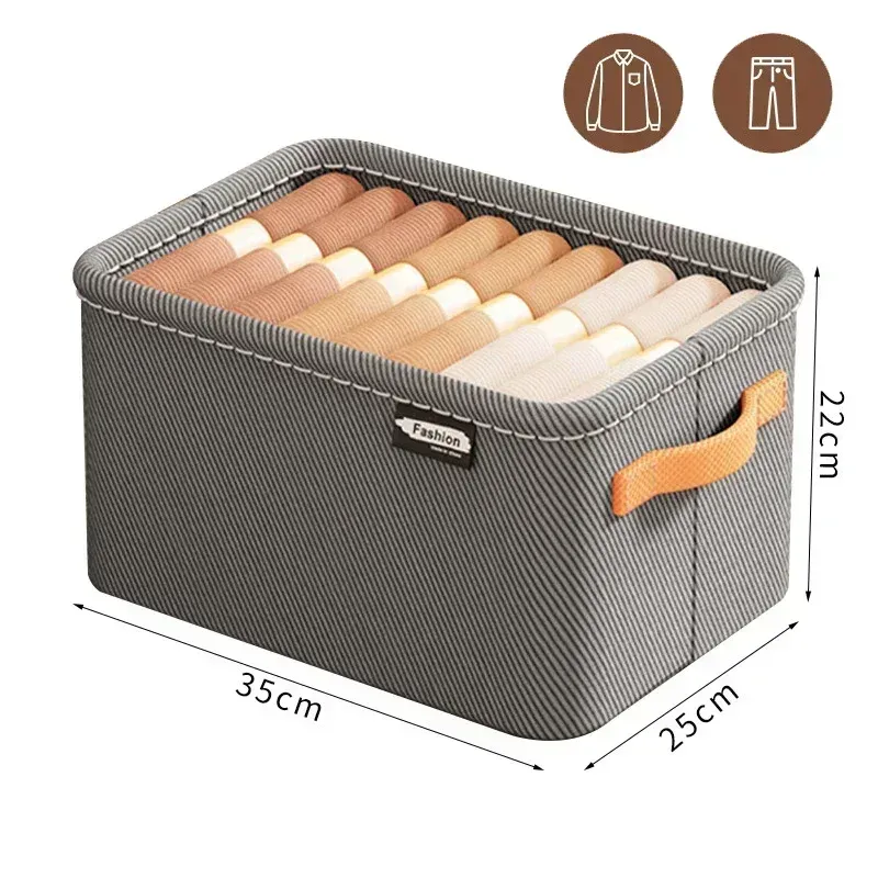 Organisateur de vêtements épais pour pantalons et pulls, tiroirs de rangement pour jeans, garde-robe 8