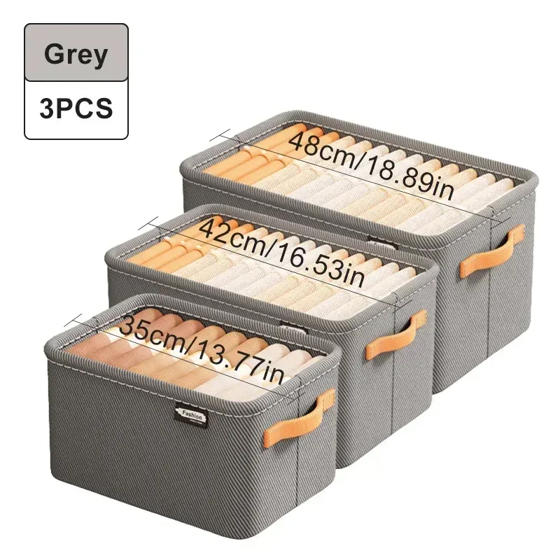 Organisateur de vêtements épais pour pantalons et pulls, tiroirs de rangement pour jeans, garde-robe 16
