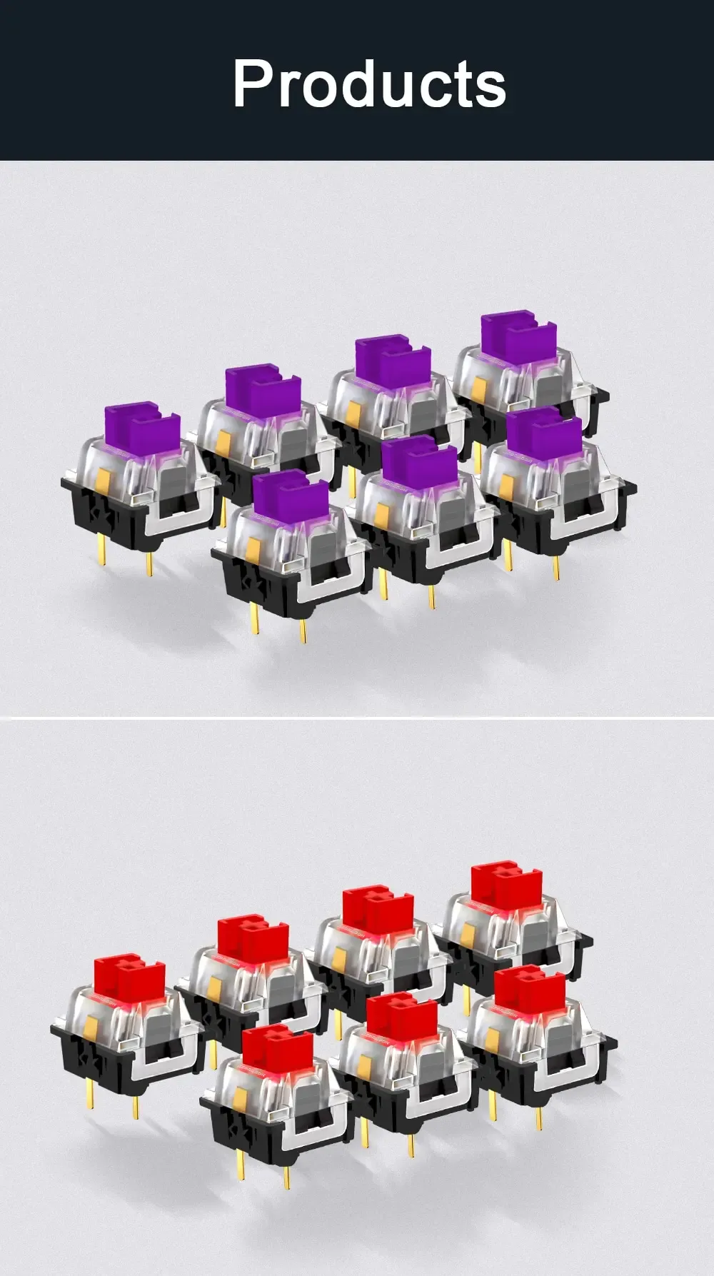 Finition du clavier mécanique