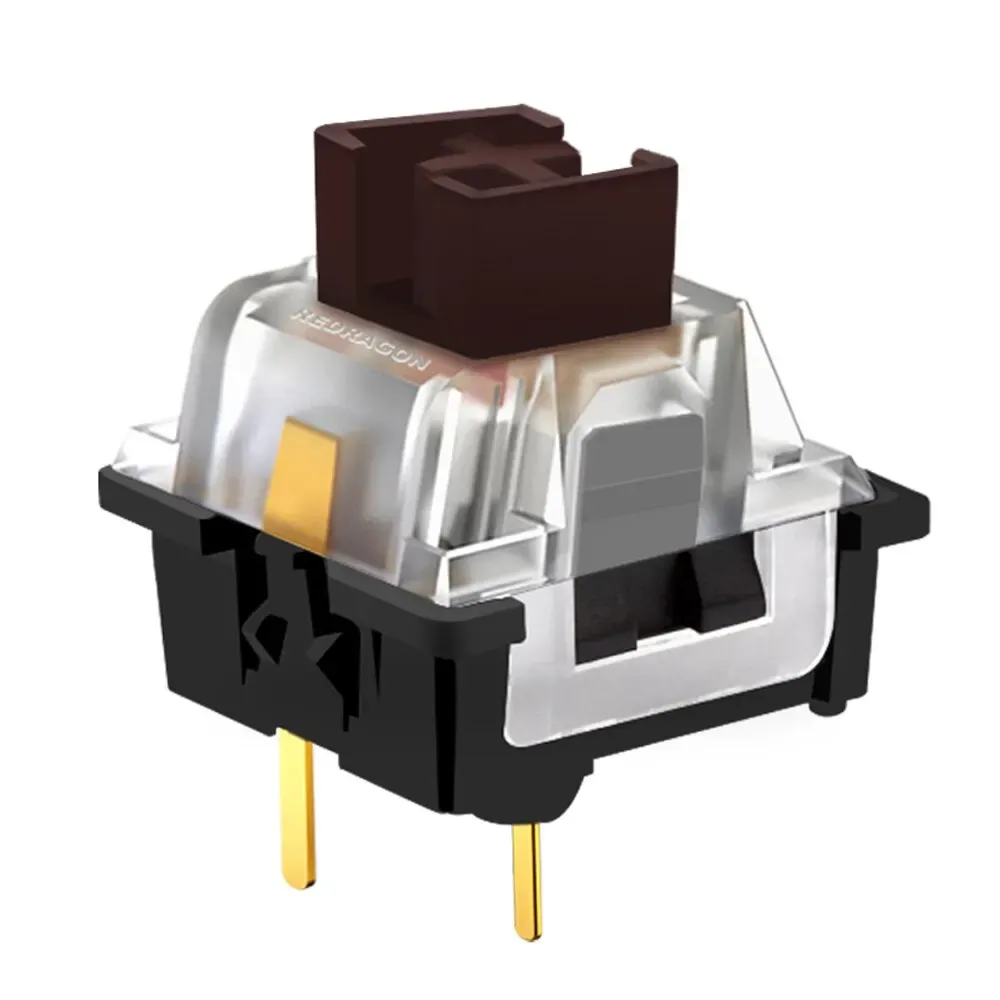 Commutateurs REDRAGON SMD RGB MX 3 broches, à clic, linéaires, tactiles et silencieux, rouge, bleu, noir, marron et violet, pour claviers mécaniques rétroéclairés 10