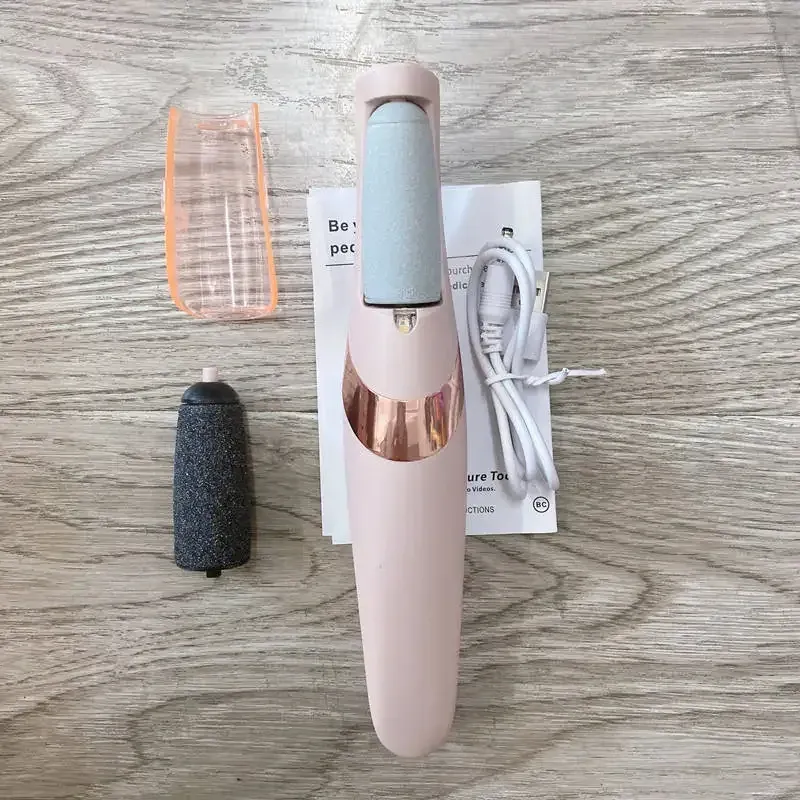 Lime électrique rechargeable sans fil pour pieds, élimine la peau sèche et rugueuse des talons, pour femmes et hommes 6