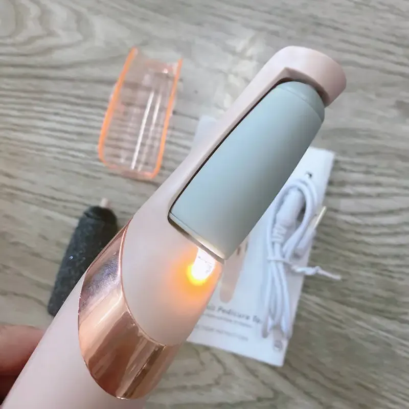 Lime à callus électrique rechargeable, résultat lisse