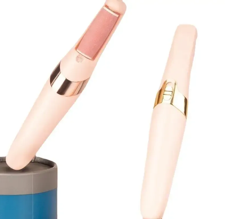 Lime à callus électrique rechargeable, détail de la tête de lime
