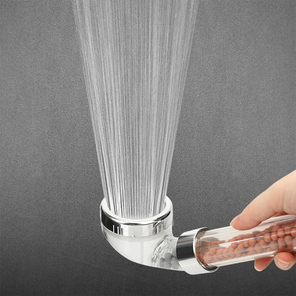 Pommeau de douche haute pression à filtre anion, accessoire de salle de bain pour l'amélioration de l'habitat 2