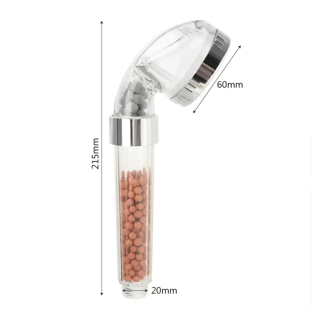 Pommeau de douche haute pression à filtre anion, accessoire de salle de bain pour l'amélioration de l'habitat 4