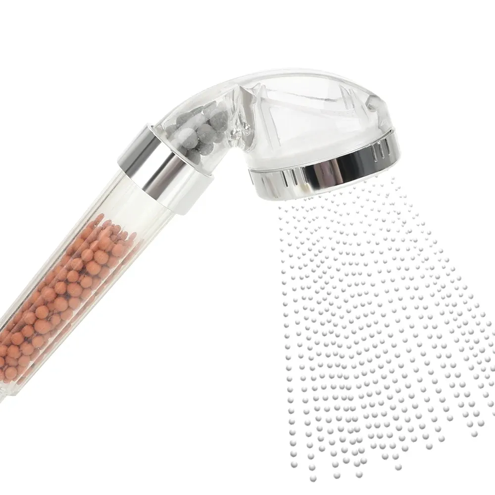 Pommeau de douche haute pression à filtre anion, accessoire de salle de bain pour l'amélioration de l'habitat 5